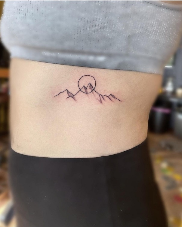 Small Mountain Tattoos