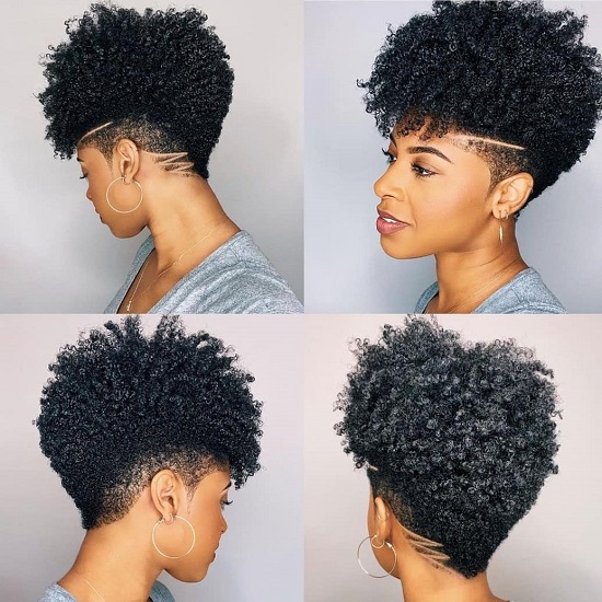 ear length hairstyles for black hair