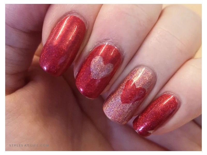 Valentines Day Nail Art Designs