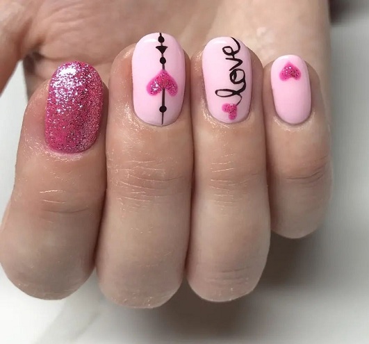 Valentine’s Day Nail Art