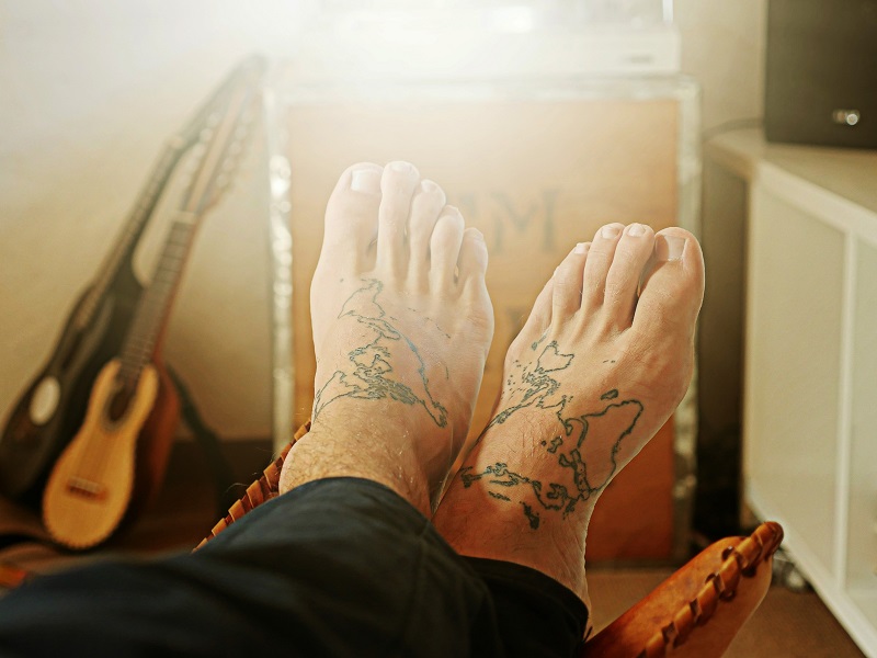 World Map Tattoos