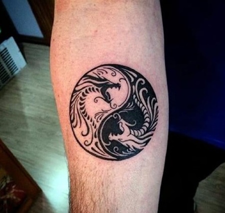 Yin Yang Tattoo Ideas For Guys