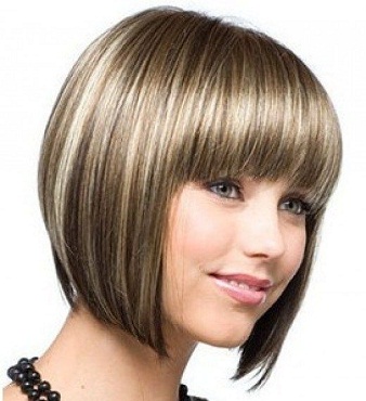medium blonde bob