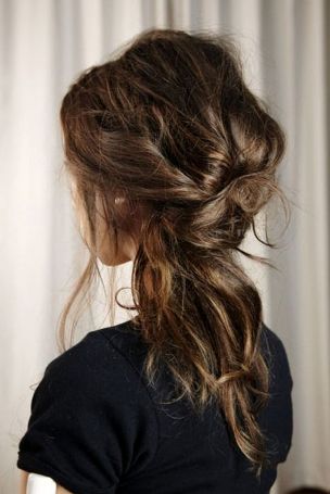 inside out ponytail