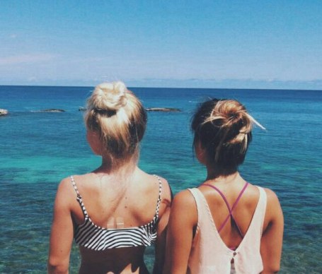 messy bun hairstyle for girls
