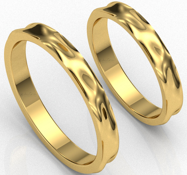 2 Gram Gold Couple Rings For Engagement