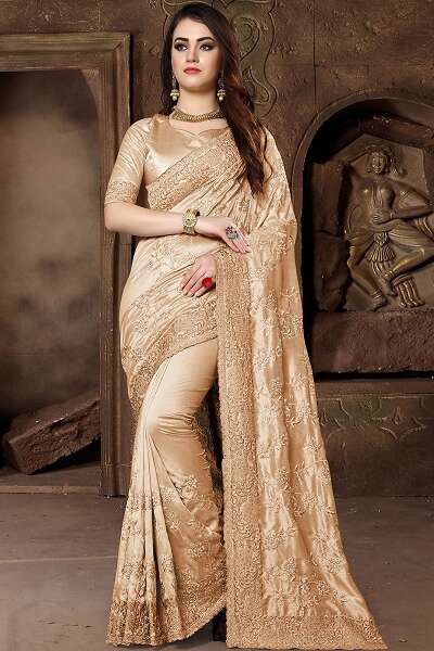 Art Silk Wedding Saree