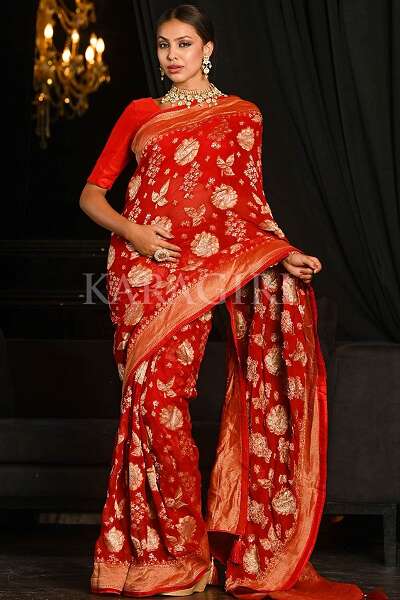Banarasi Khadi Saree