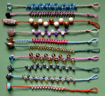 Beaded Braid Friendship Bracelets