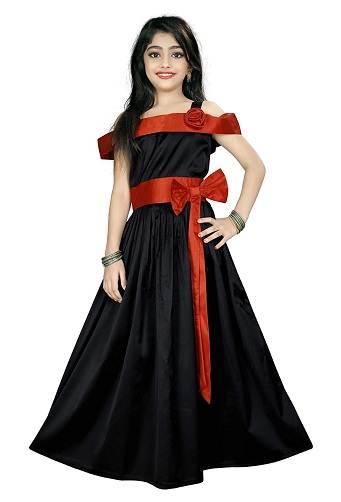 Black 14 Year Girl Gown