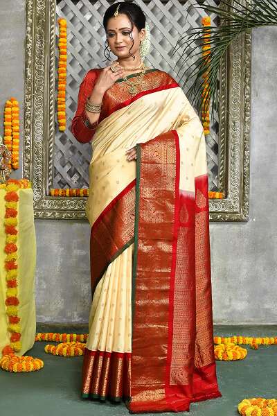 Bridal Gadwal Saree