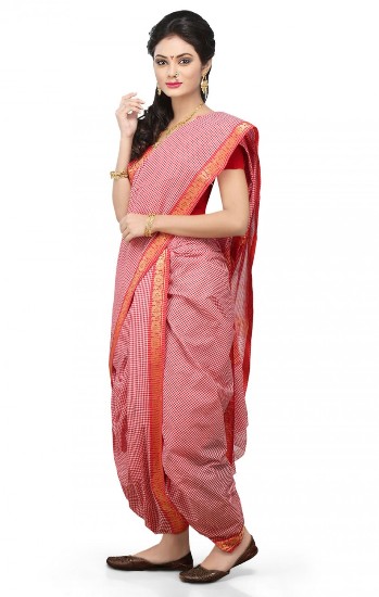 The Casual Cotton Nauvari Saree