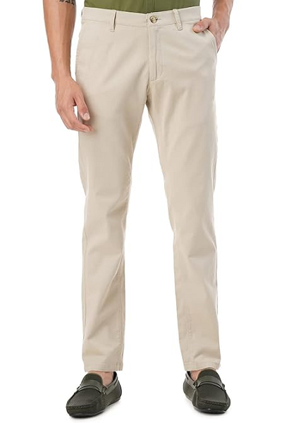 Cream Pant For Green Shirt