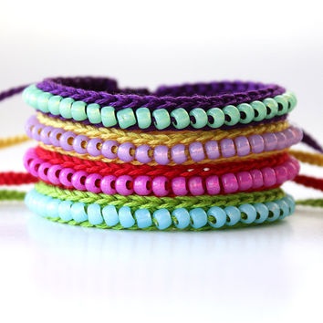 Cute Beaded Friendship Bracelets