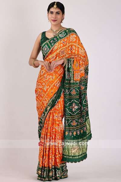 Designer Gharchola Saree