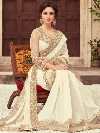 Designer Onam Saree