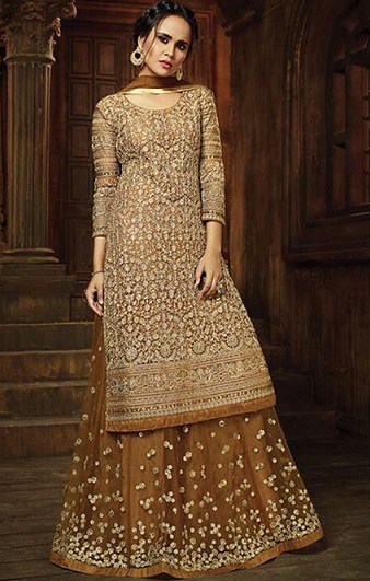 Embroidered Salwar Top