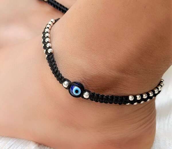 Evil Eye Thread Anklet