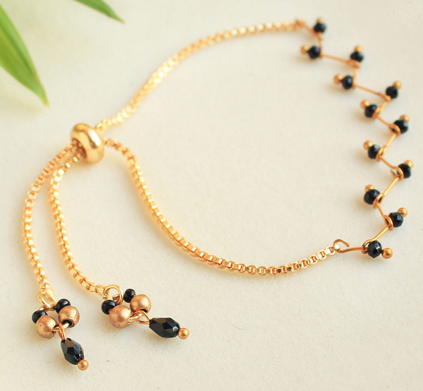 Fancy Mangalsutra Type Bracelet