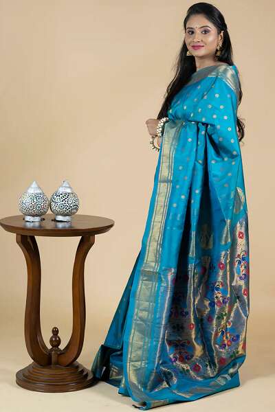 Gadwal Paithani Saree