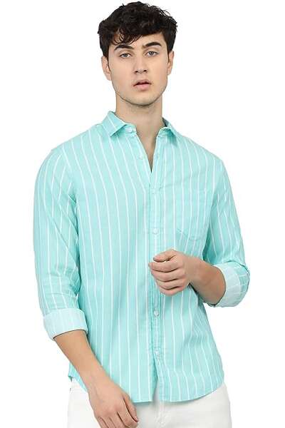 Green Shirt And White Pant Combination