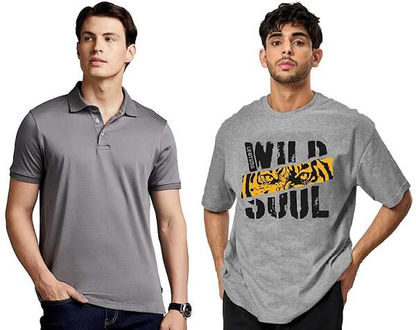 Grey T Shirt Matching Pants