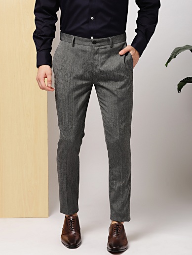 Grey Formal Pants