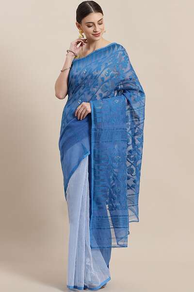Handloom Jamdani Saree