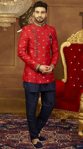 Jodhpuri Sherwani Design For Wedding