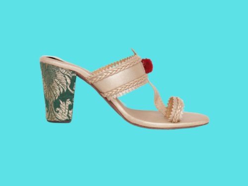 Kolhapuri Chappal With Heels
