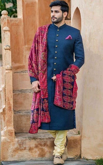 Long Jodhpuri Sherwani
