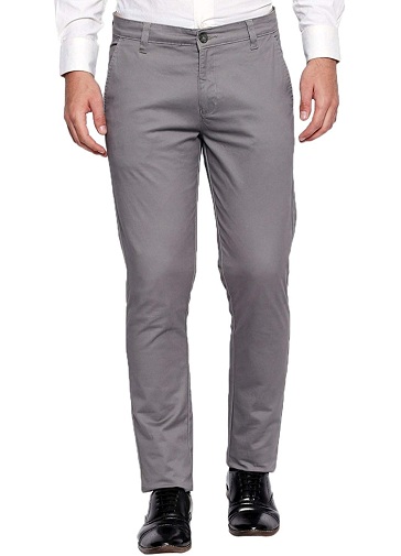 Men Formal Trousers Slim Fit