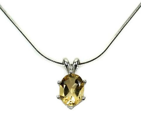 November Birthstone Necklace