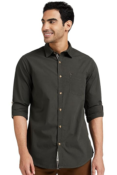 Olive Green Shirt Matching Jeans