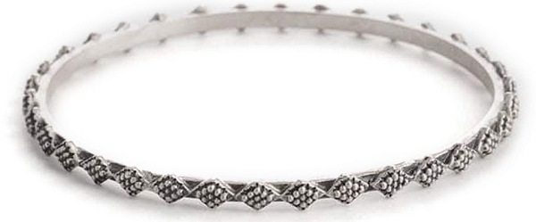 Oxidised Silver Bangles