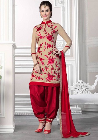 Patiala Salwar Top