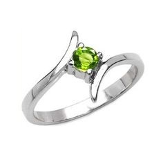 Peridot  Birthstone Ring