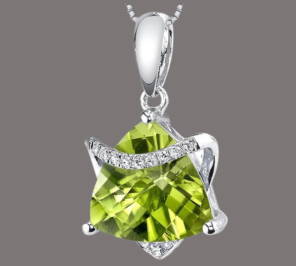 Peridot Pendant for Women