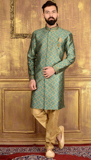 Silk Jodhpuri Sherwani