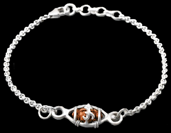 Single Ek Mukhi Rudraksha Bracelet