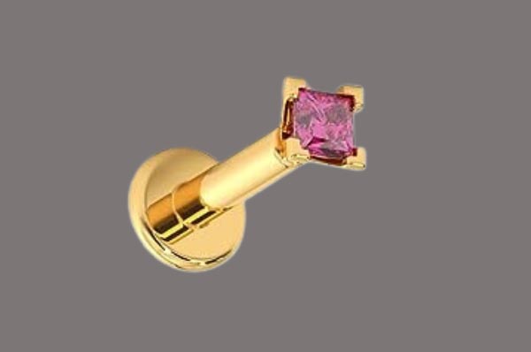 Spinel Nose Pin for Women