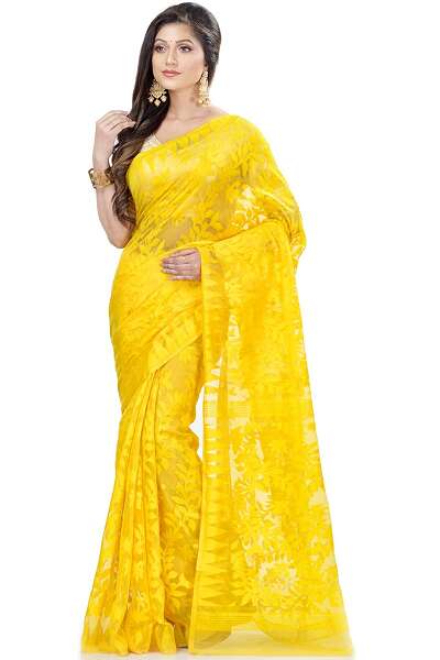 Tant Jamdani Saree