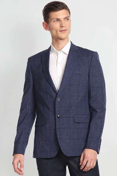 Tartan Check Blazer