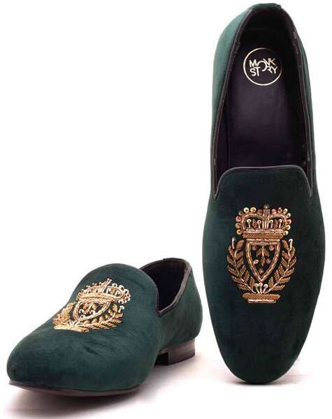 Velvet Shoes For Jodhpur Sherwani