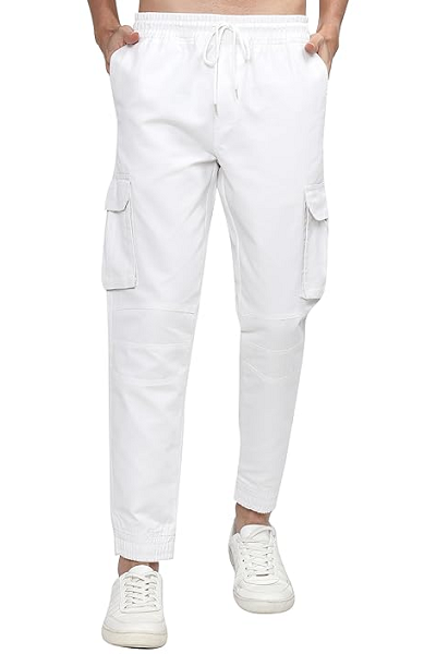 White Pant Matching Pink Shirt