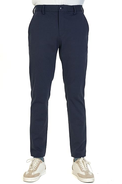 White Shirt And Blue Pants