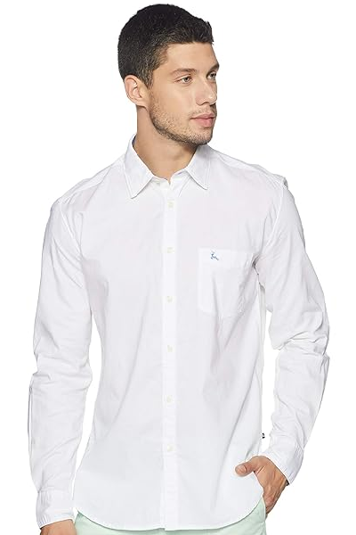 White Shirt Green Pant Combination
