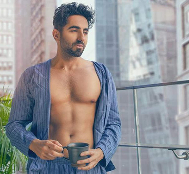 Ayushmann Khurana six Pack Abs