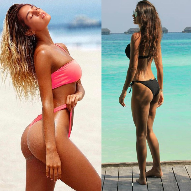 bollywood actress bikini look