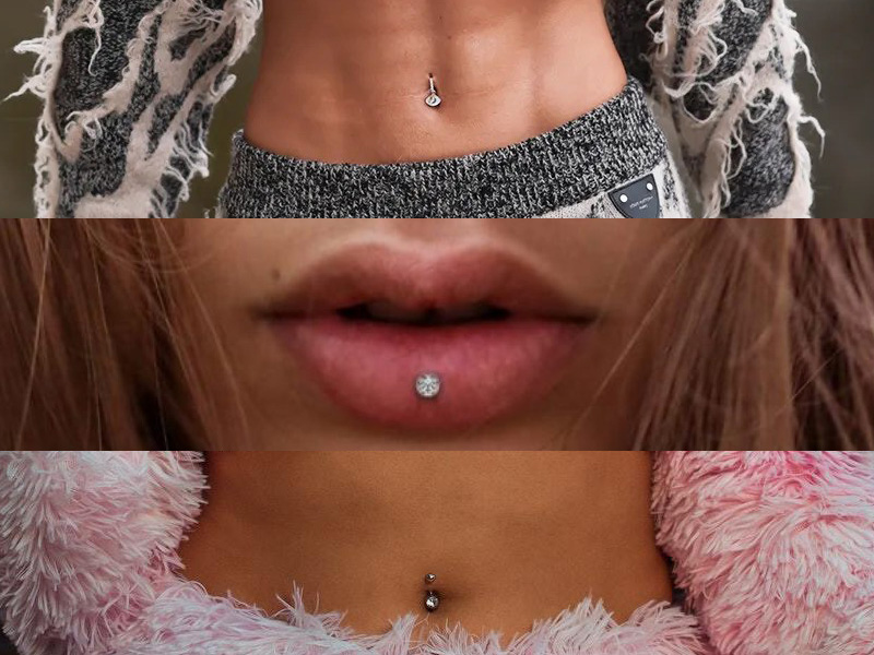 Hottest Piercings Actresses